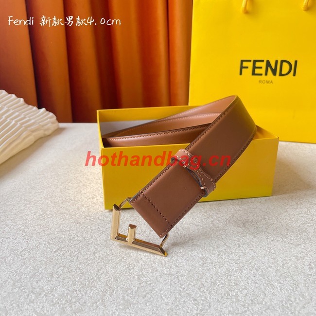 Fendi Leather 40MM Belt 7104-1