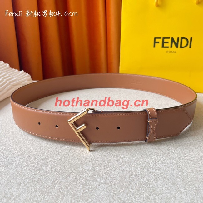 Fendi Leather 40MM Belt 7104-1