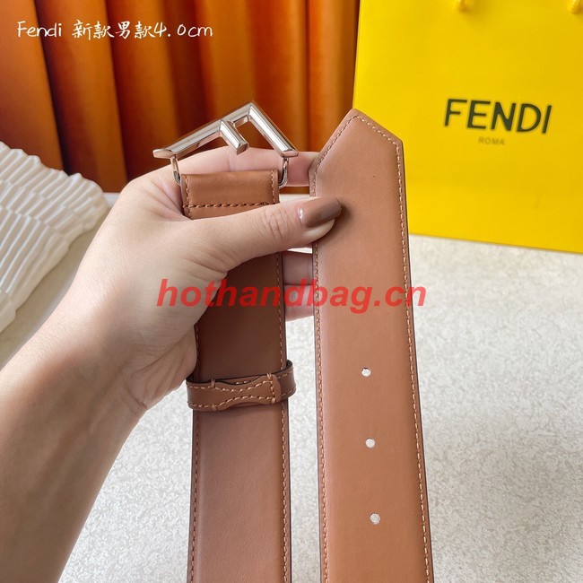 Fendi Leather 40MM Belt 7104-2