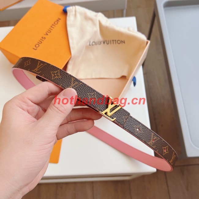 Louis Vuitton 20MM Leather Belt 7108-6