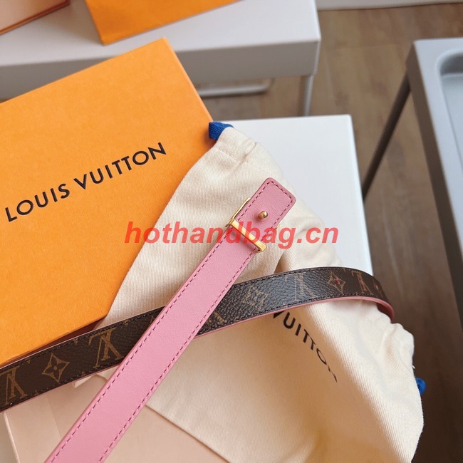 Louis Vuitton 20MM Leather Belt 7108-6