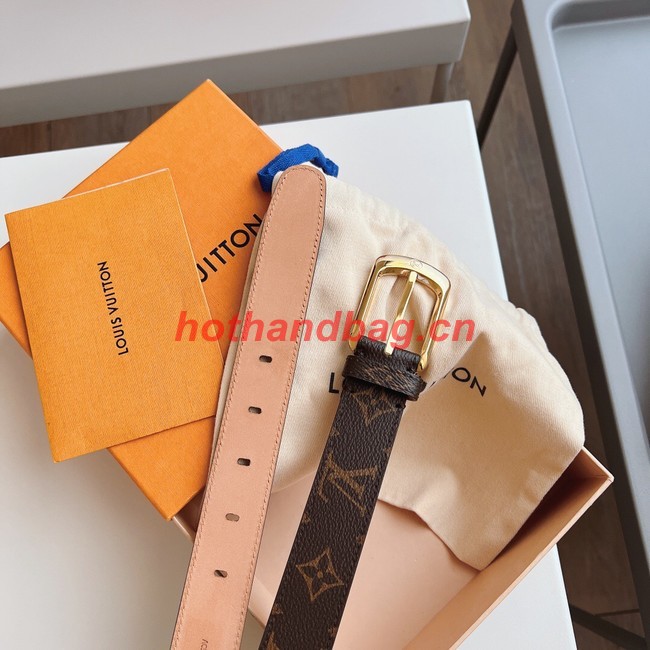 Louis Vuitton 30MM Leather Belt 7109-1