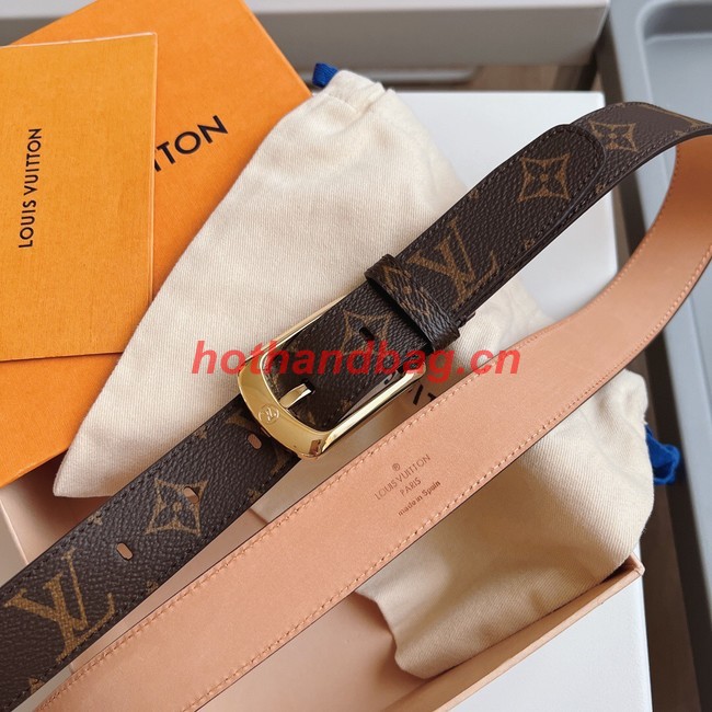 Louis Vuitton 30MM Leather Belt 7109-1