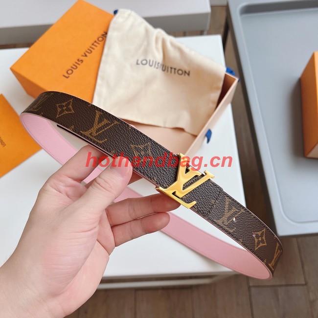 Louis Vuitton 30MM Leather Belt 7109-4