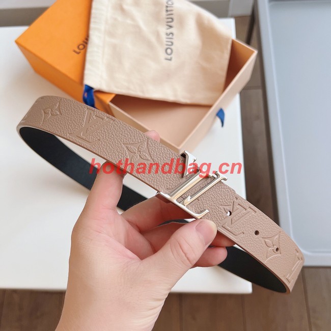 Louis Vuitton 30MM Leather Belt 7109-9