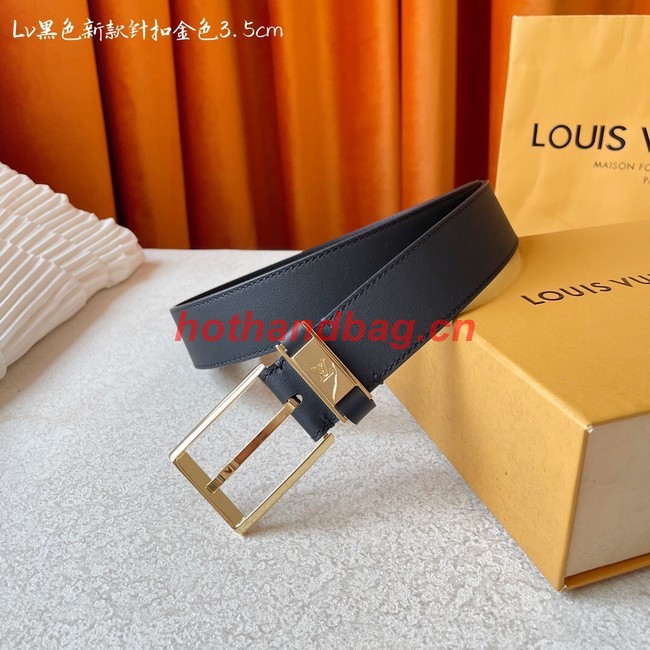 Louis Vuitton 35MM Leather Belt 7098-11