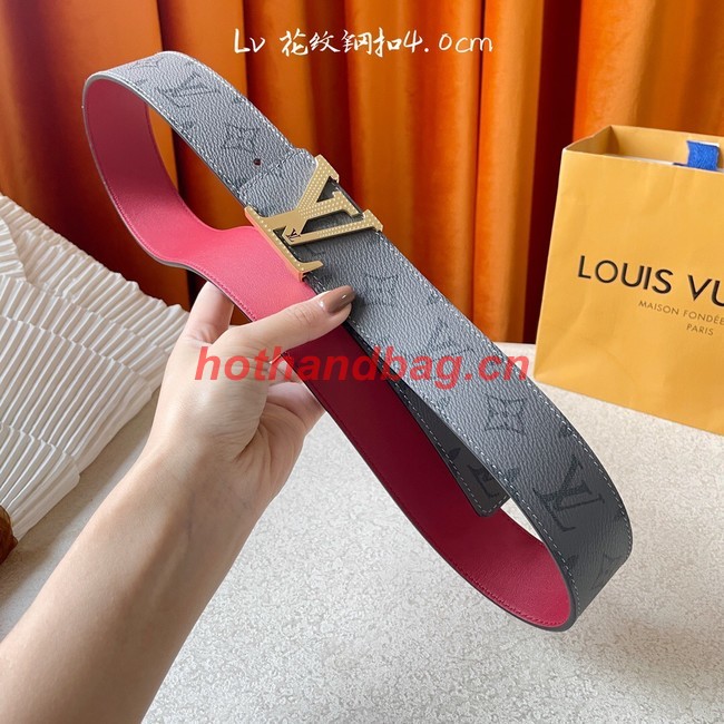 Louis Vuitton 40MM Leather Belt 7100-1