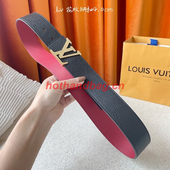 Louis Vuitton 40MM Leather Belt 7100-5