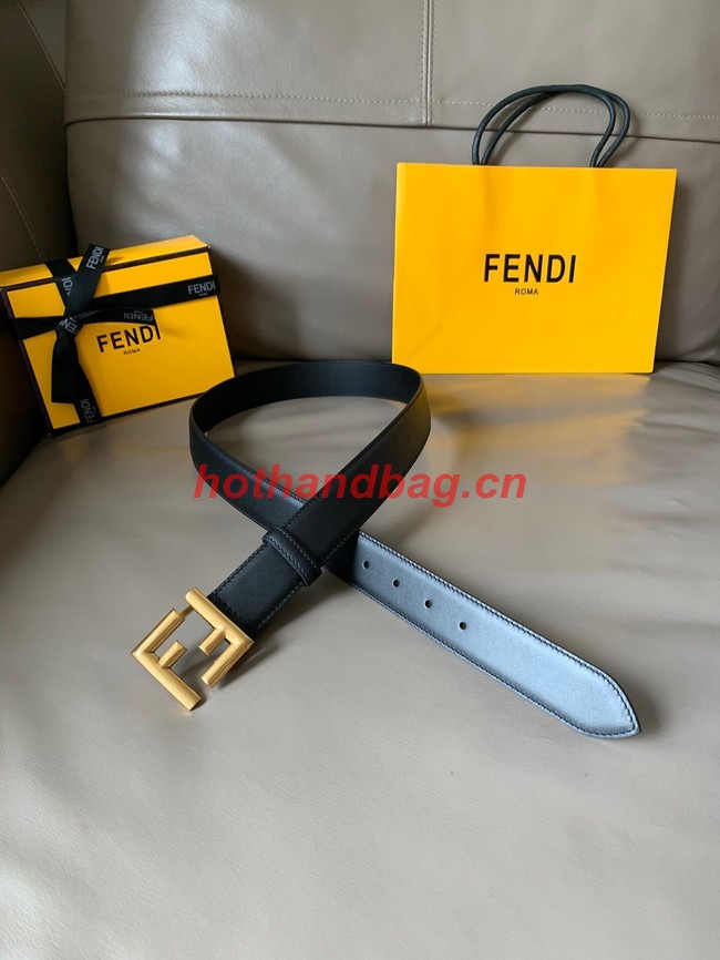 Fendi 34MM Leather Belt 7113-1