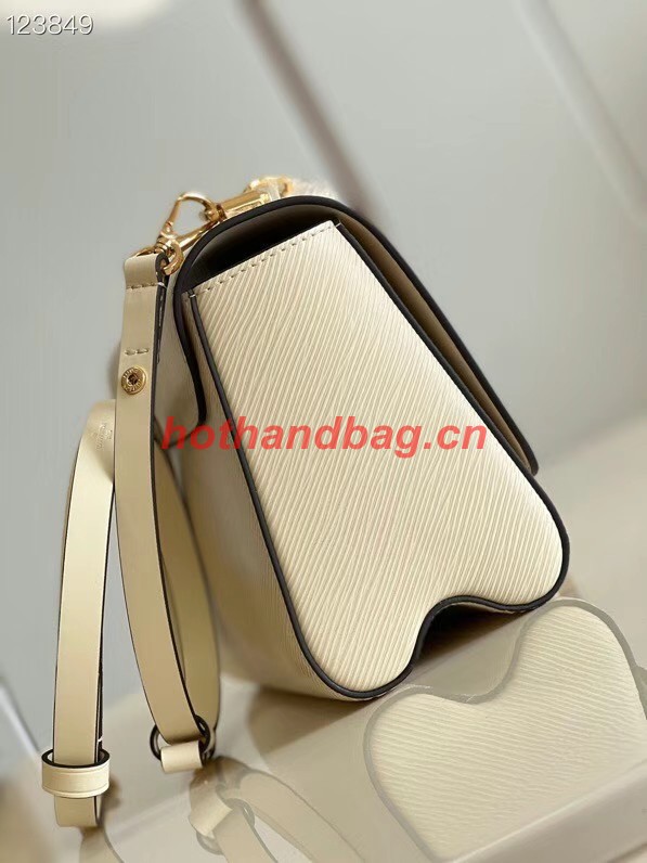 Louis Vuitton TWIST MM M50282 Quartz White