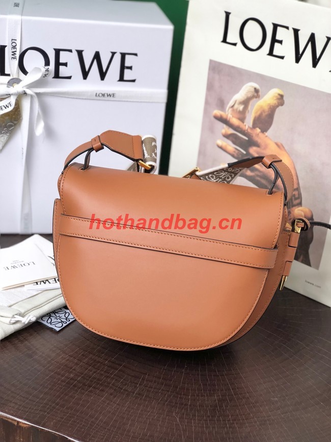 Loewe small Crossbody Bags Original Leather 8087 caramel