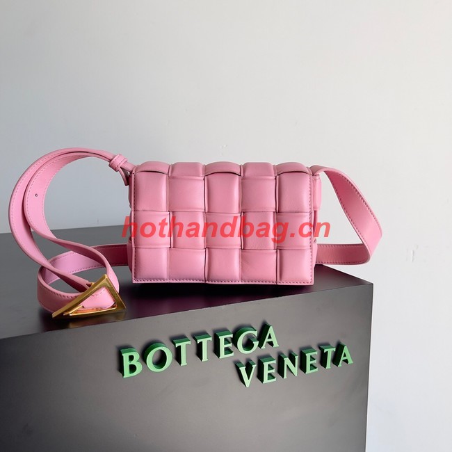 Bottega Veneta Small Padded Cassette 717506 pink