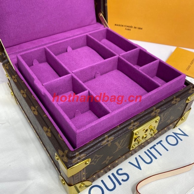 Louis Vuitton NICE JEWELRY CASE M44185 Purple