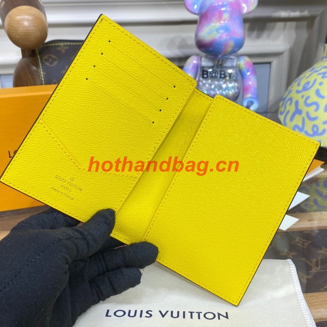 Louis Vuitton PASSPORT COVER M81614 yellow