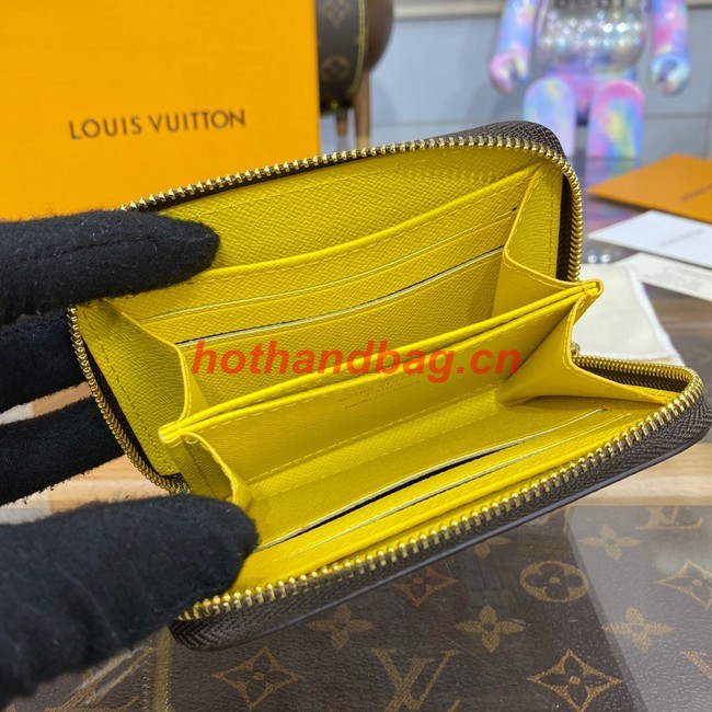 Louis Vuitton ZIPPY COIN PURSE M81629 Yellow