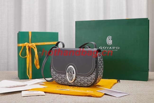 Goyard Calfskin Leather shoulder bag 9967 gray