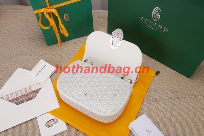 Goyard Calfskin Leather shoulder bag 9967 white