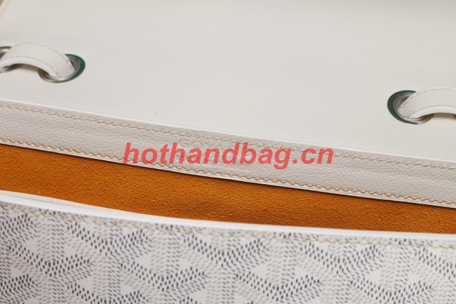 Goyard Calfskin Leather shoulder bag 9967 white