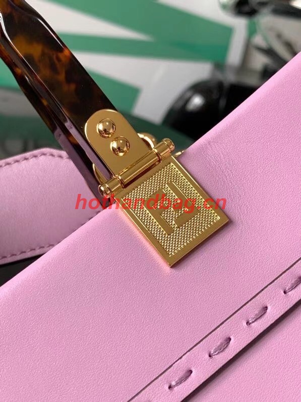 Fendi Sunshine Medium leather shopper 8BH386A Lavender