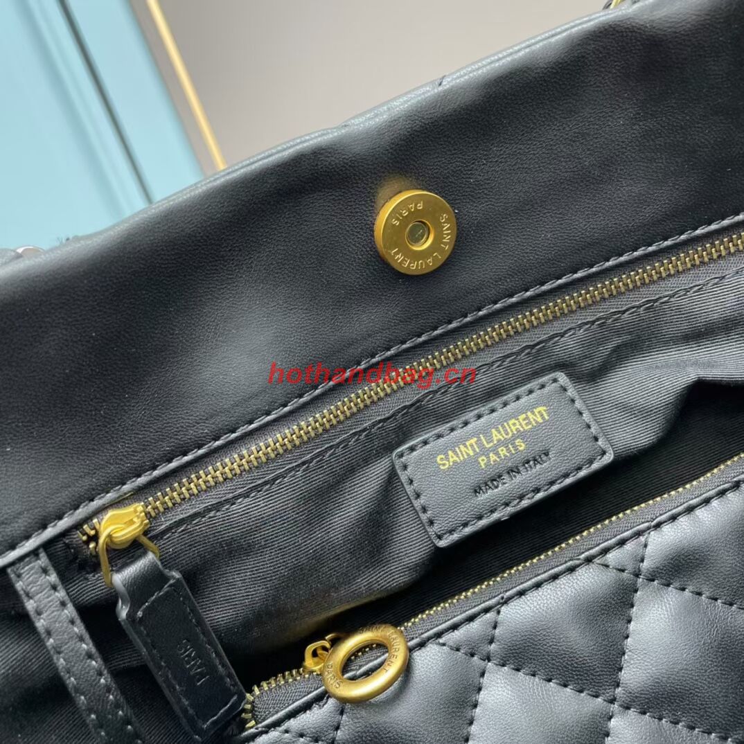 SAINT LAURENT LEATHER BAG Y203830 BLACK