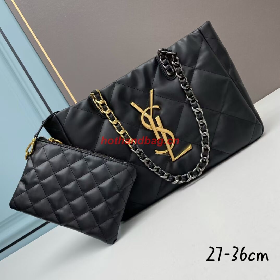 SAINT LAURENT LEATHER BAG Y203830 BLACK