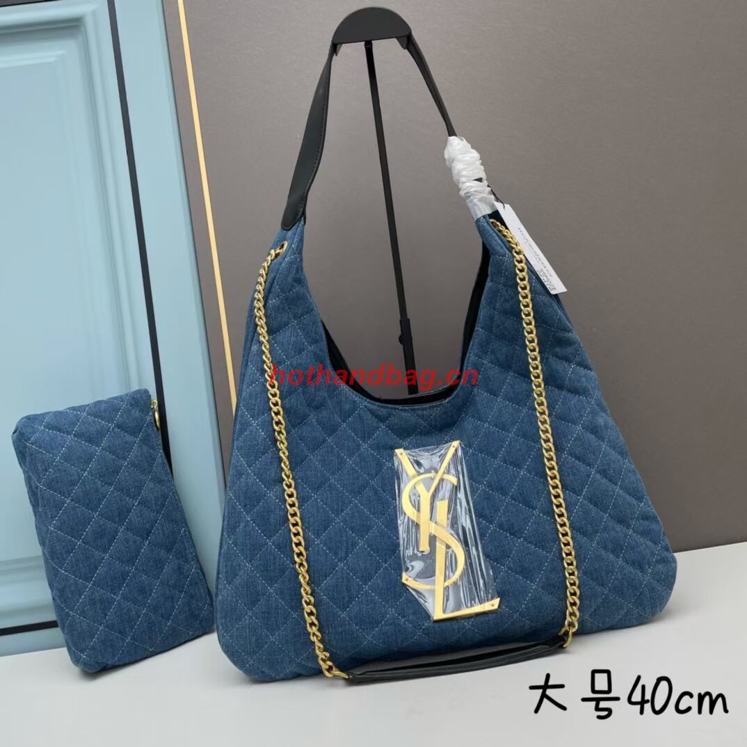 SAINT LAURENT SHOPPING Denim bag Y203433 blue