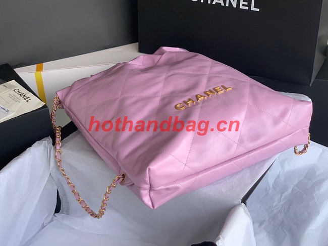 LARGE BACK PACK CHANEL 22 AS3313 Lavender&GOLD