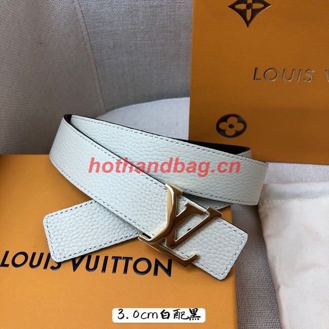 Louis Vuitton 30MM Leather Belt 71149