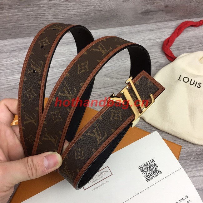 Louis Vuitton 30MM Leather Belt 71159