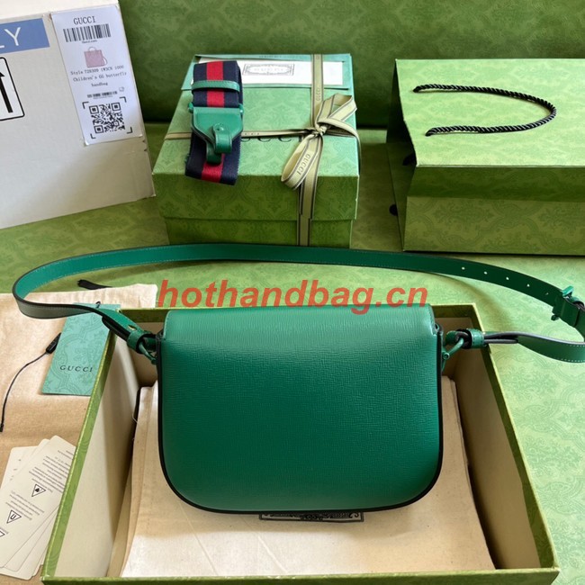 Gucci Horsebit 1955 small shoulder bag 726226 Green