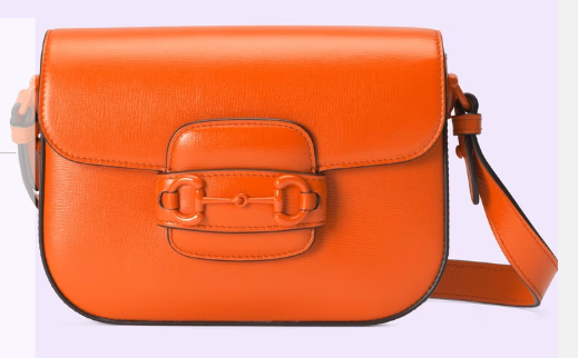 Gucci Horsebit 1955 small shoulder bag 726226 Orange