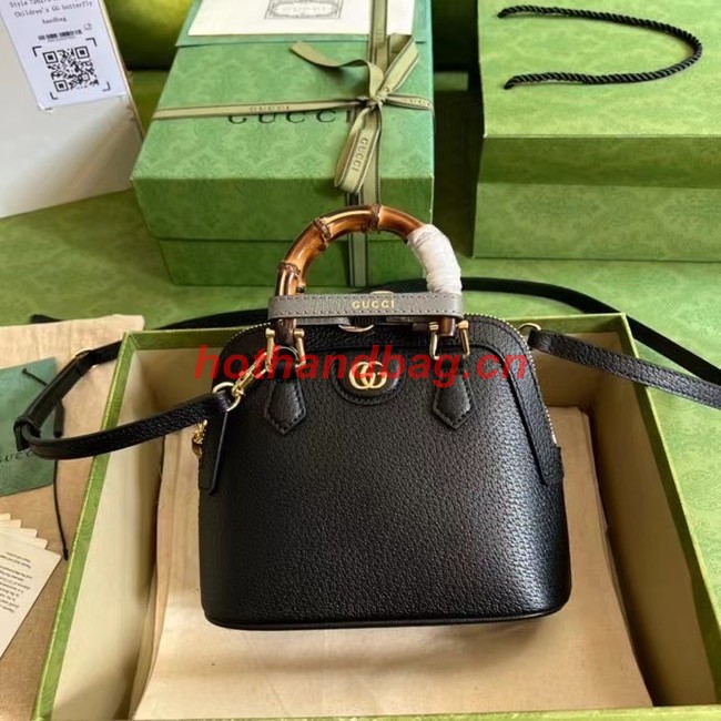 Gucci Diana mini tote bag 715775 black