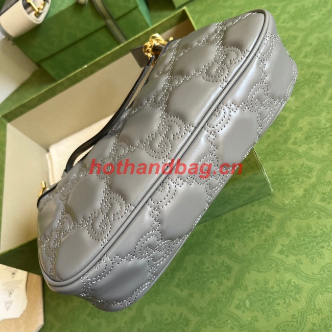 Gucci GG Matelasse handbag 735049 Grey