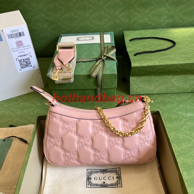 Gucci GG Matelasse handbag 735049 Pink