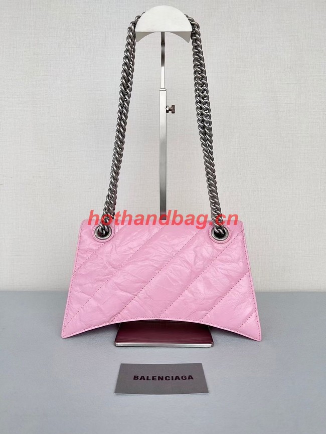 Balenciaga HOURGLASS Wallet With Chain 92885 PINK