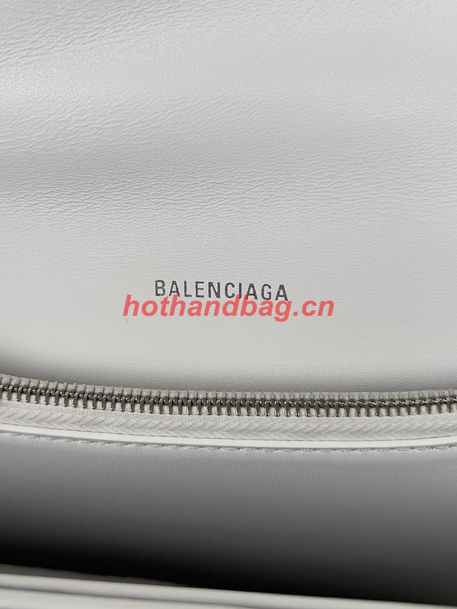 Balenciaga HOURGLASS With Chain 92886 WHITE