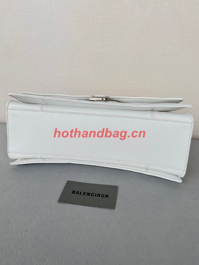 Balenciaga HOURGLASS With Chain 92886 WHITE