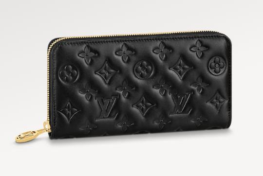 Louis Vuitton ZIPPY WALLET M81510 Black