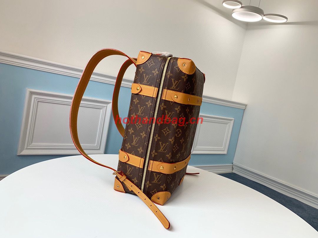 Louis Vuitton Monogram Canvas Original Leather Backpack M44752