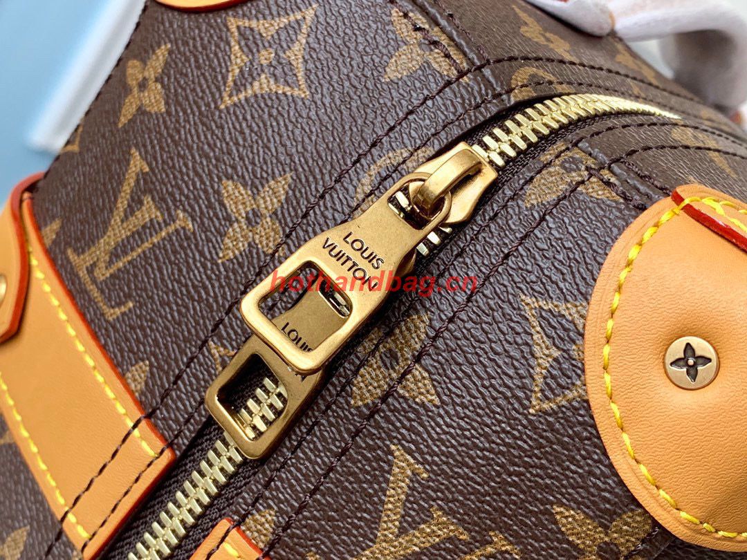 Louis Vuitton Monogram Canvas Original Leather Backpack M44752