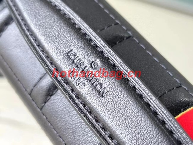 Louis Vuitton LV Book Chain Wallet M81830 black