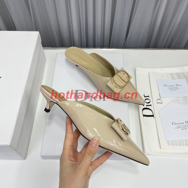 Dior slippers heel height 3CM 92093-2