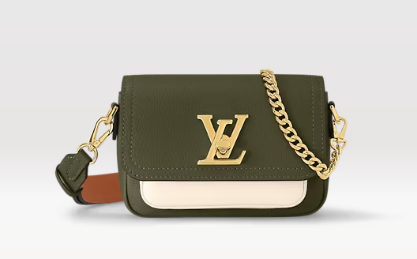 Louis Vuitton LOCKME TENDER M58554 Light Khaki Green