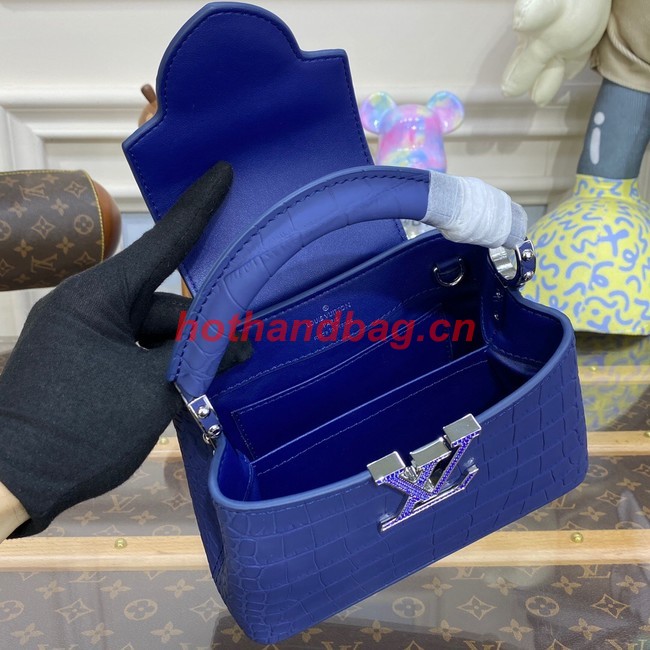 Louis Vuitton CAPUCINES MINI N93163 blue