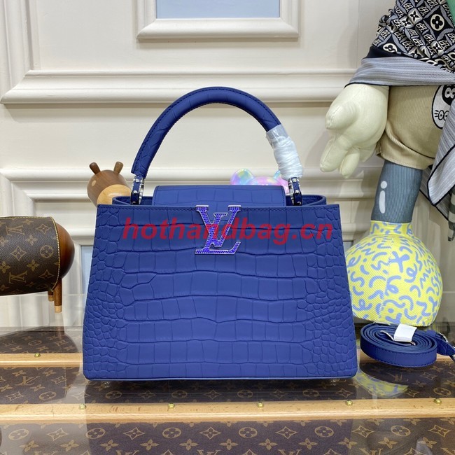 Louis Vuitton CAPUCINES N93165 blue