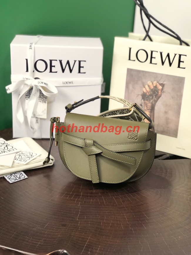 Loewe small Crossbody Bags Original Leather 55662 green