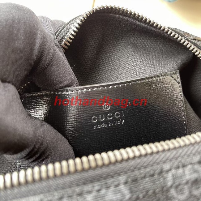 Gucci Small duffle bag with Interlocking G 723307 black