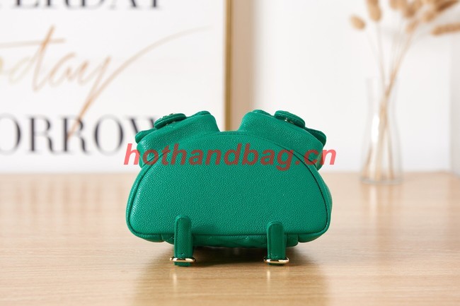 Chanel MINI BACKPACK AS3787 GREEN