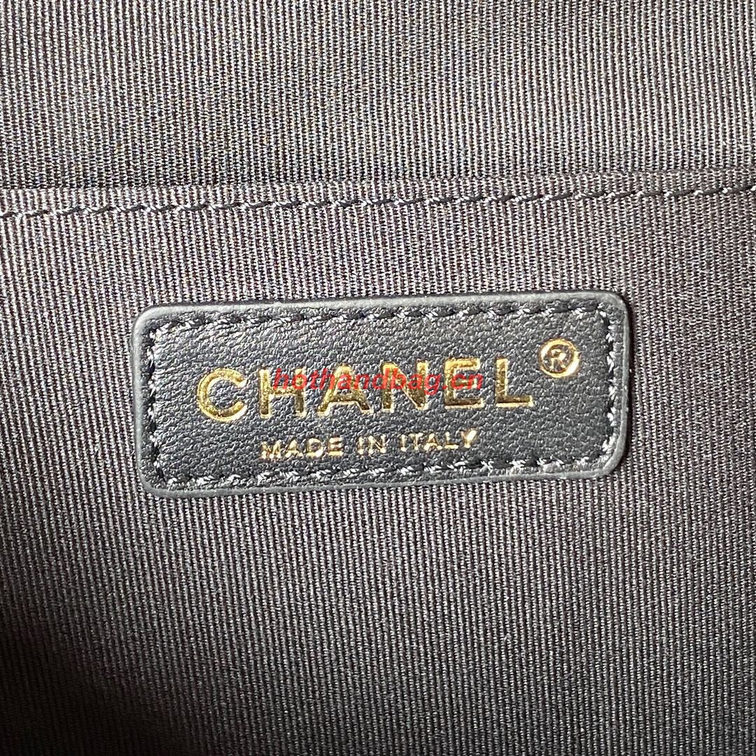 Chanel SMALL BACKPACK AS3860 black