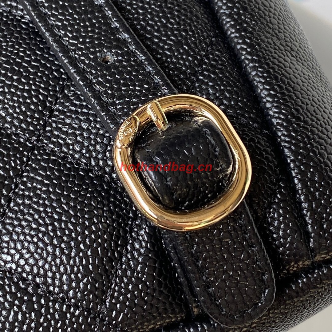 Chanel SMALL BACKPACK AS3860 black